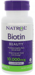 Natrol Biotin, 10000mcg - 100 tabletti
