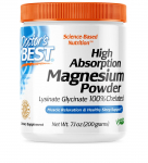 DOCTOR'S BEST k&otilde;rge imendumisega magneesiumipulber - magneesium (200 g)