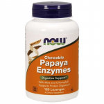 NOW FOODS Papaiin Enzyme 2000 USP - Papaia ens&uuml;&uuml;mid (180 tabletti).