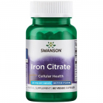 SWANSON raud(II)tsitraat 25 mg (60 kapslit)