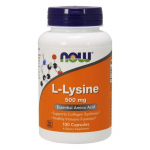 NOW FOODS L-l&uuml;siin 500 mg (100 kapslit)