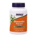 NOW FOODS Boswellia 250 mg ekstrakt kurkumiga (120 kapslit).