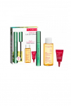 Komplekt Clarins High Definition Eyes ripsmetu&scaron;&scaron; Supra Lift & Curl Black 8 ml + Total Eye Lift proov 3 ml + meigieemaldaja 50 ml