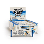 Naughty Boy ESCO proteiinibatoon, valge &scaron;okolaadi, k&uuml;psiste ja kreemiga - 12 x 65g