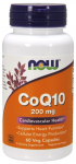 NOW Foods CoQ10, 200 mg - 60 kapslit
