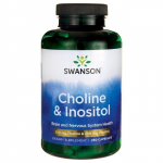 SWANSON koliin + inositool (250 kapslit).