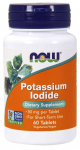 NOW FOODS Kaaliumjodiid - kaaliumjodiid 30 mg (60 tabletti).