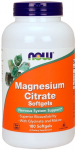 NOW Foods magneesiumtsitraadi pehmed kapslid - 180 kapslit