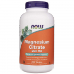 Now Foods magneesiumtsitraat 200 mg - 100 tabletti