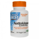 Doctor's Best Nattokinaas 2000 FU - 90 taimset kapslit