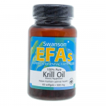 Swanson Antacid Krill Oil 500 mg - 60 kapslit