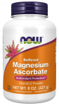 NOW Foods Magneesiumaskorbaat, puhverdatud pulber - 227 grammi