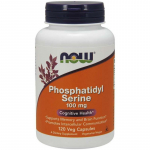 Now Foods fosfatid&uuml;&uuml;lseriin 100 mg - 120 taimekapslit