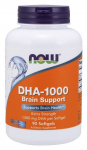 NOW Foods DHA-1000 ajutegevuse tugi - 90 kapslit