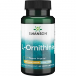 SWANSON L-ornitiin 500 mg (60 kapslit).