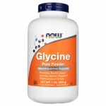 Now Foods Pure Glycine pulber - 454 g