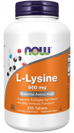 NOW FOODS L-l&uuml;siin 500 mg (250 tabletti).