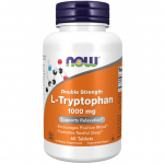 NOW FOODS L-tr&uuml;ptofaan 1000 mg (60 kapslit)