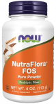 NOW FOODS NutraFlora&reg; FOS - fruktooligosahhariidi pulber (113 g)