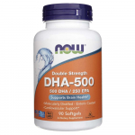 Now Foods DHA-500 topelttugevusega - 90 pehmet kapslit
