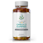 Cytoplan laste oomega-3 kummikommid, maasika ja apelsiniga - 60 kummikommi
