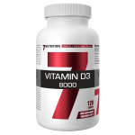 7Nutrition D3-vitamiin 8000 - 120 tabletti