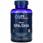 Life Extension Mega EPA/DHA - 120 pehmet kapslit