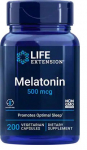 Eluea pikendav melatoniin, 500mcg - 200 kapslit