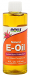 NOW FOODS E-&otilde;li - looduslik E-vitamiin segatud tokoferoolidega (118 ml)