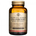 Solgar Natural Cranberry C-vitamiiniga - 60 taimekapslit