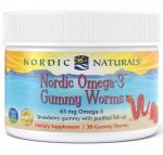 NORDIC NATURALS Nordic Omega-3 n&auml;rimistablettide ussid - Omega 3 - maasikamaitseline 63 mg (30 kapslit)