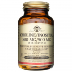 Solgar koliin/inosiitool 500 mg - 100 taimset kapslit