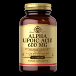 Solgar alfa-lipoehape 600 mg - 50 tabletti