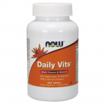NOW FOODS Daily Vits - vitamiinid ja mineraalained (250 tabletti).