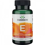 SWANSON looduslik E-vitamiin - E-vitamiin 200 R&Uuml; (250 kapslit).