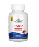 NORDIC NATURALS CoQ10 kummikommid - koens&uuml;&uuml;m Q10 100 mg (60 kapslit)