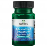 SWANSON Astaksantiin ja Zeaksantiin (60 kapslit).