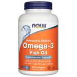 Now Foods Omega-3, 180 EPA / 120 DHA &ndash; 200 pehmet geeli