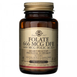 Solgar Folate 666 mcg DFE (Metafolin&reg; 400 mcg) - 250 tabletti