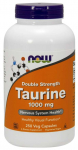 NOW FOODS topelttugevusega tauriin - tauriin 1000 mg (250 kapslit)