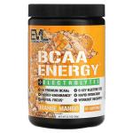EVLution Nutrition BCAA energia + elektrol&uuml;&uuml;did, apelsini-mango - 333 grammi