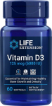 Eluea pikendav D3-vitamiin, 5000 R&Uuml; - 60 kapslit