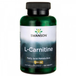 SWANSON L-karnitiin - L-karnitiin 500 mg (100 tabletti).