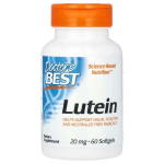 Doctor's Best luteiin koos FloraGLO-ga, 20 mg - 60 kapslit