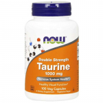 NOW FOODS topelttugevusega tauriin - tauriin 1000 mg (100 kapslit)