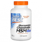 Doctor's Best gl&uuml;kosamiini ja kondroitiiniga MSM koos OptiMSM-iga - 240 kapslit