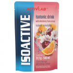 "Activlab Isoactive" funktsionaalne isotooniline vesi leedrimarja, kirsi&otilde;ie ja apelsini&otilde;iega - 31,5 g