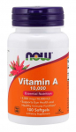 NOW FOODS A-vitamiin 10000 R&Uuml; (100 kapslit)
