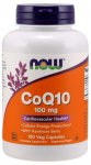 NOW Foods CoQ10 viirpuumarjadega, 100mg - 180 kapslit