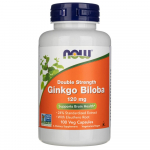 Now Foods kahekordse tugevusega ginkgo 120 mg - 100 taimekapslit
